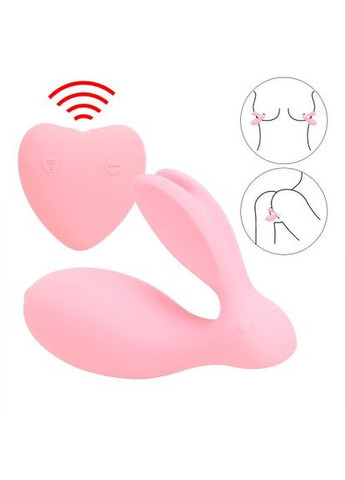 Вібратор під трусики для клітора кролик Rabbit Vibe потужний на акумуляторі Leten (303883257)