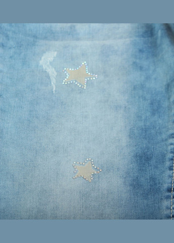 Голубые демисезонные брюки Breeze