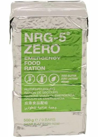 Сублімат Trek’n Eat Emergency Food NRG-5® ZERO Злакові брикети без глютену 500 г No Brand (323156239)