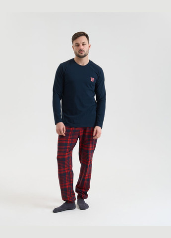 Чоловічий комплект зі штанами в клітку Tom John (327792394)