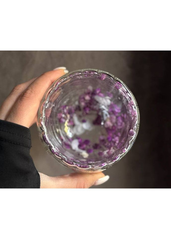 Набір скляних чашок VT-5414-250 Квіткова тиша з подвійним дном 2 чашкі 200 мл Vittora (362666669)