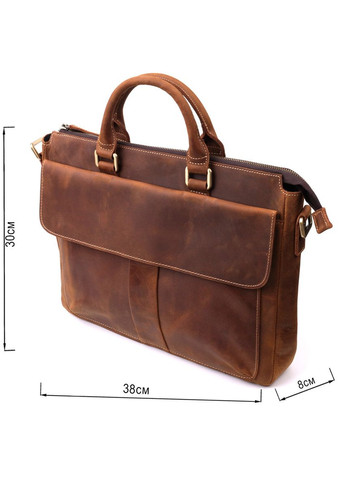 Портфель 14066 Коричневий Vintage (356505911)