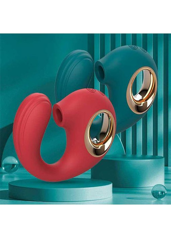 Кліторальний вакуумний вібростимулятор Dolphine Licker Vibe зелений — Вібратори - (372659956)