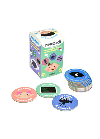 Гра настільна Strateg Професії (30773) Стратег (364115229)