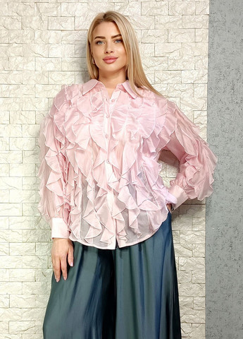 Розовая блуза Vince Otto