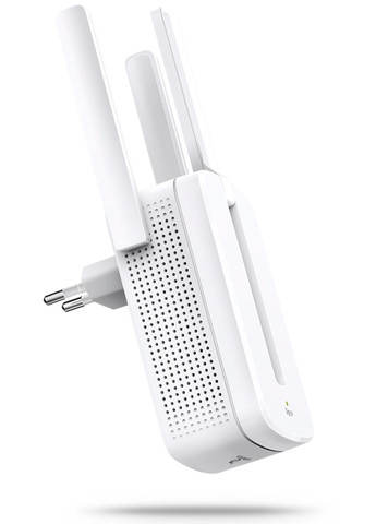 Ретранслятор Wi-Fi, White (білий), підсилювач сигналу вайфая, повторювач вайфай, репітер wifi Mercusys MW300RE (358202011)