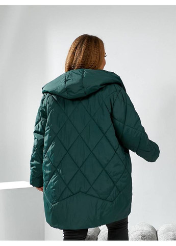 Зелена демісезонна куртка єврозима ну-1427/3 ( ) No Brand