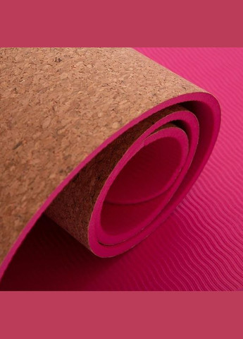 Коврик для йоги пробковый каучуковый FI-2433 SP-Sport (342106416)