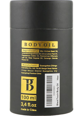 Антицеллюлитное массажное масло Body Oil 100ml (823981-25532) BlackTouch (368648727)