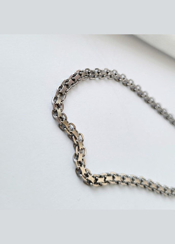 Срібний ланцюжок ланцюг Бісмарк Плоский см срібло 925 проби Родоване 11.59г bs2r60rod No Brand (307172905)