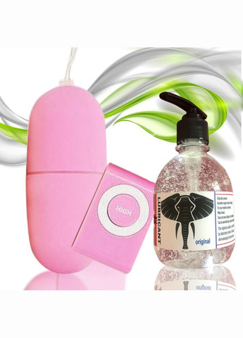 Беспроводное виброяйцо с вагинальным лубрикантом 7.2*3 см Голубое No Brand (340914583)