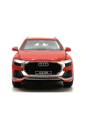 Машина Автосвіт Audi Q8 інерційна масштаб 1:32 відчиняються двері капот багажник 15 см Червона (AP-1732) No Brand (302215341)