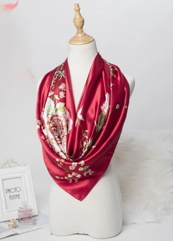 Шовкова хустка Півонія JAGO (297669517)