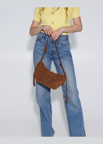 Сумка женская кросс боди нат. кожа (wel-K72452) карамельный WeLassie (336154943)