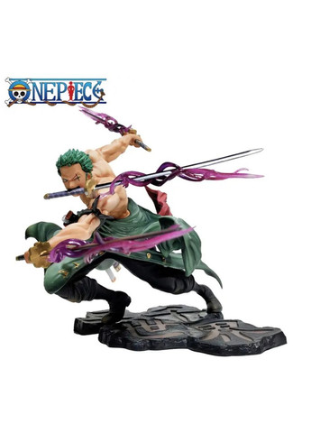 Фігурка Ророноа Зоро One Piece 10 см, колекційна аніме статуетка з підставкою, пластиковий персонаж Великий куш для фанатів No Brand (362682303)