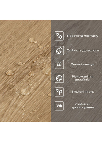 Самоклеющаяся виниловая плитка в рулоне 600х3000х2мм Клен Мат SW-00001179 Sticker Wall (362114742)