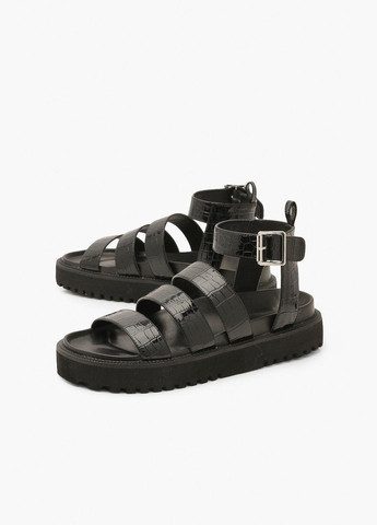 Черные босоножки Boohoo