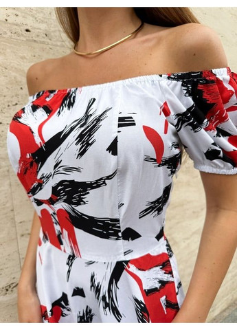 Комбинированное платье 14742 мультиколор ISSA PLUS однотонное