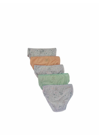 Набір дитячих трусів-сліпів 5 шт для дівчинки Комбінований (25091002) OVS (361680075)