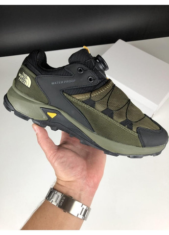 Хакі Зимовий хакі термо чоловічі кросівки осінь/зима No Brand