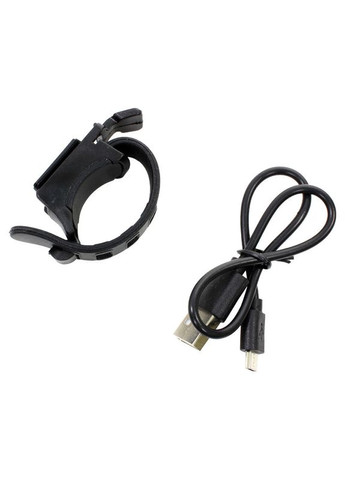 Велосипедная фара HJ-047 0701166 Black металлическая велофара фонарь на аккумуляторе LED 39 шт. West Biking (352013240)