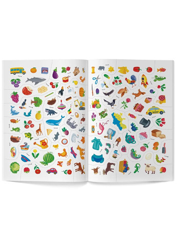 Школа современного почемусика. Моя первая алфавит. 125 развивающих наклейок () Кристал Бук F00030078 (354781572)