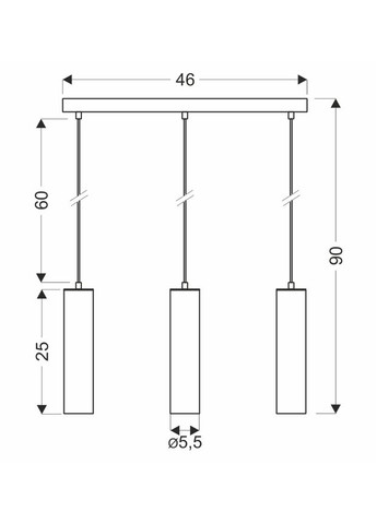 Люстра Tubo (33-79091) Candellux (361312876)