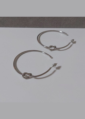 Серьги кольца массивные с узелком BS015 DeKolie (332177687)