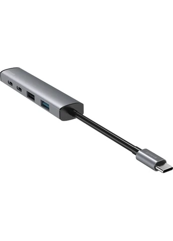 Type-C-Хаб Arc Link 5 в 1 (2*USB3.0 + 3*Type-C3.0) silver Proove (397607598)