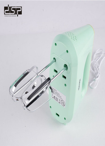 Кухонний міксер KM 2064 ручний 5 швидкостей 300Вт Зелений DSP (314693998)