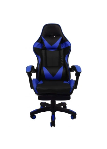 Крісло геймерське ігрове B-810 Blue з підставкою для ніг (42300047) Bonro (328602544)