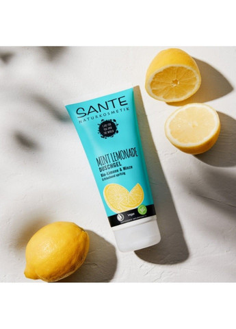 БІО-Гель для душу MINT LEMONADE Лимон та М'ята 200 мл Sante (298055756)