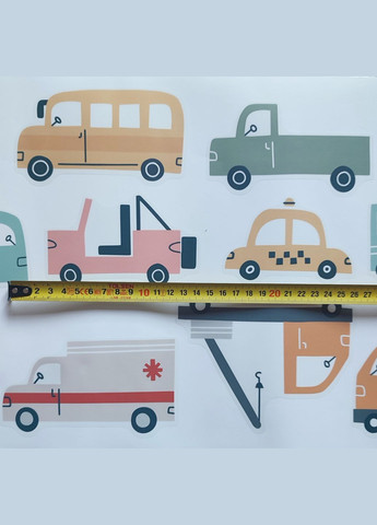 Наклейка на стену Изучение профессий (лист 30х90 см) Б20-2 BRUP (322650703)