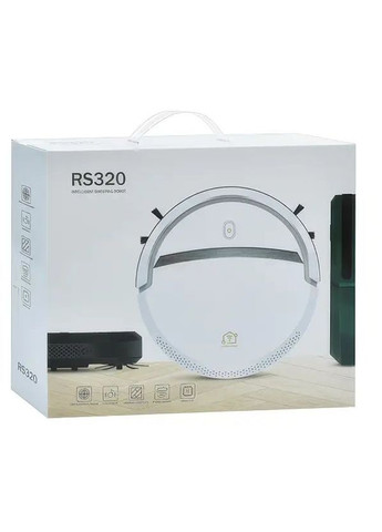 Іграшковий робот-пилотяг акумуляторний із розумною навігацією білий 29 см (RS320-0WT) MFC (364113642)