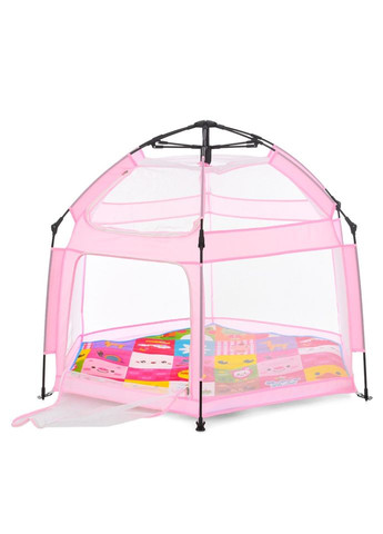 Дитячий манеж MR 1512 Powder Pink 146×127×110 см Bambi (359474805)