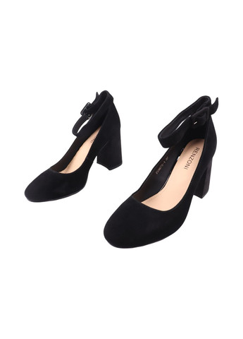 Renzoni Туфлі жіночі чорні натуральна замша чорний з, — (316226556)