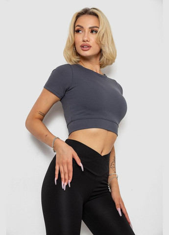 Футболка - топ женская в рубчик, 238R58210 Ager - (365073861)