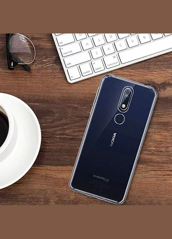Чехол для Nokia 7.1 Plus Transparent (CC-41023) No Brand (378712248)