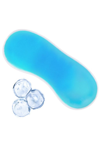 Шелковая маска для сна Чумацький Шлях с нескользящей резинкой и охлаждающим гелевым вкладышем в Подарочной упаковке (1094-02r) Фабрика Тиші (369550281)