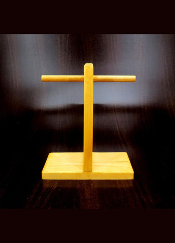 Стійка для навушників з дерева Марсаліс каррі (НУП-001103) No Brand (328415304)