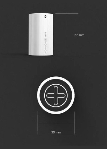 Бітоутримувач Wowstick Wowcase mini white No Brand (322701489)