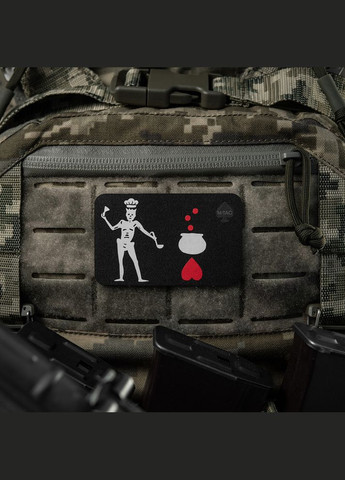 Нашивка прапор Чорна Борода Кухар Black M-TAC (315047293)