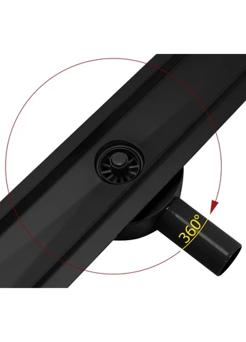 Трап для душу NEO 60 PRO BLACK 2в1 чорний * Rea (392431881)