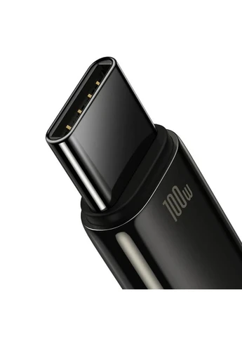 Кабель Tungsten Gold Fast Charging Data Cable USB to Type-C 100W 1m Black Baseus (388967585)