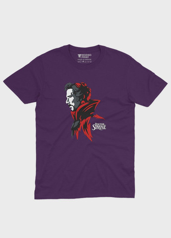 Фіолетова демісезонна футболка для хлопчика з принтом супергероя - доктор стрендж (ts001-1-dby-006-020-001-b) Modno