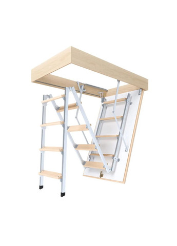 Сходи на горище 110x60 Bukwood (280 см) ProfiLuxe ECO Metal ST (336382747)