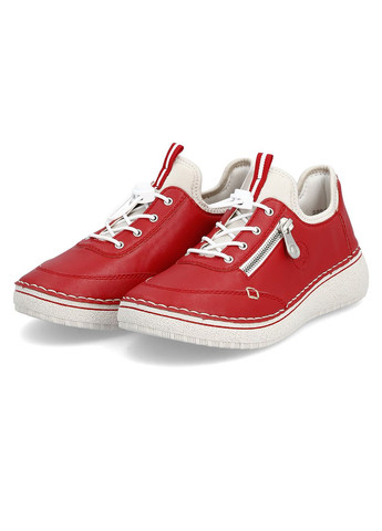 Красные демисезонные кросівки Rieker