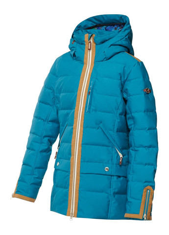 Бирюзовая демисезонная куртка зимняя - женская лыжная куртка rx0003w Roxy