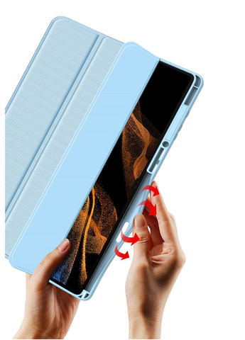 Чохол книжка Toby Series для Samsung Galaxy Tab S9 11'' X710/X716B Blue Dux Ducis (324234483)