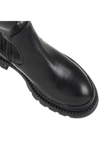 Черные осенние ботфорты (464бz) Marigo